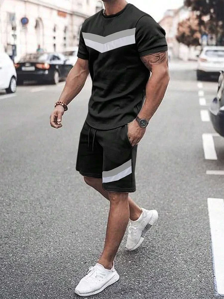Men's Printed Sport Set