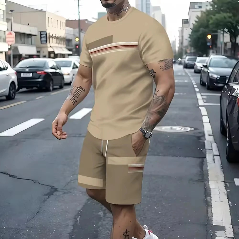Men's Printed Sport Set