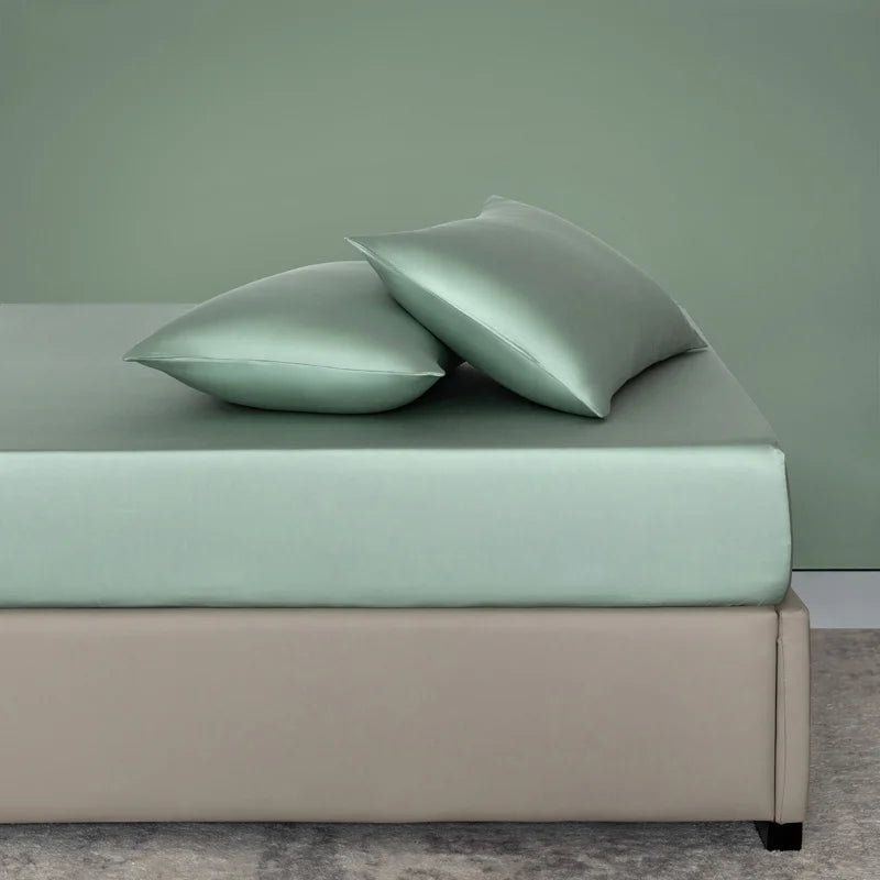 Bamboo Fitted Sheet & Pillowcase Set (3-Piece)