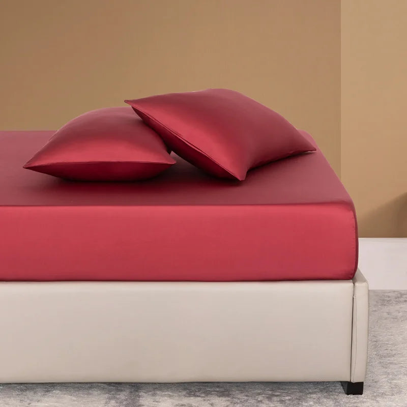Bamboo Fitted Sheet & Pillowcase Set (3-Piece)